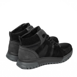 Botas de hombre 4153 bufo negro+gris
