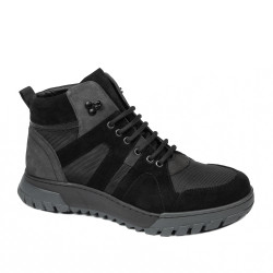 Botas de hombre 4153 bufo negro+gris