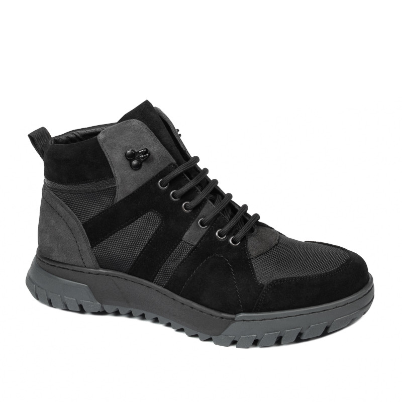 Botas de hombre 4153 bufo negro+gris