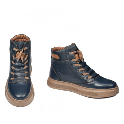 Botas de hombre 4152 índigo combinado