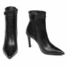 Botines de tacón para mujer 1409 negro