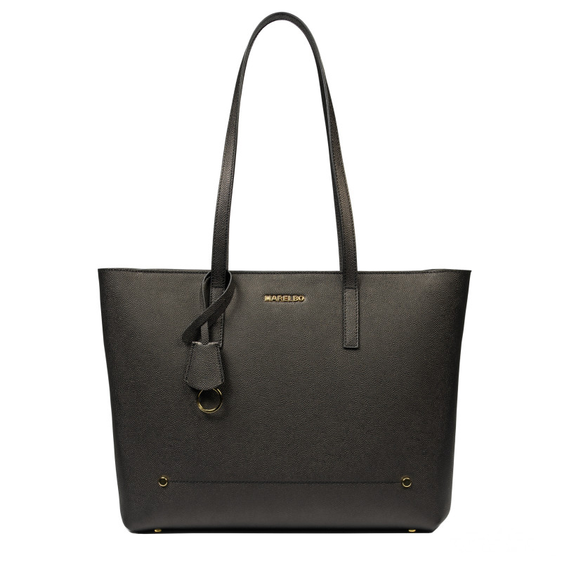 Bolso de hombro para dama 034g negro caviar