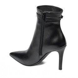 Botines de tacón para mujer 1409 negro
