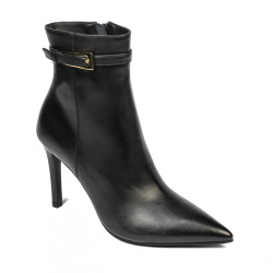 Botines de tacón para mujer 1409 negro