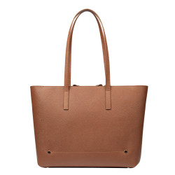 Bolso de mujer de hombro 034g safiano caramelo