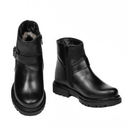 Botines para niños 3033 negro