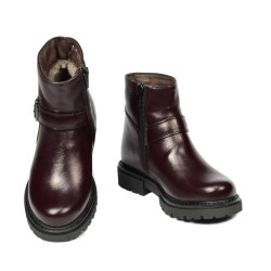 Botas para niños 3033 burdeos