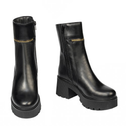 Botines de mujer 3388 negro