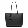 Bolso de hombro para mujer 034g 01 negro caviar