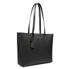 Bolso de hombro para mujer 034g 01 negro caviar
