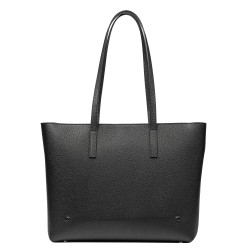 Bolso de hombro para mujer 034g 01 negro caviar