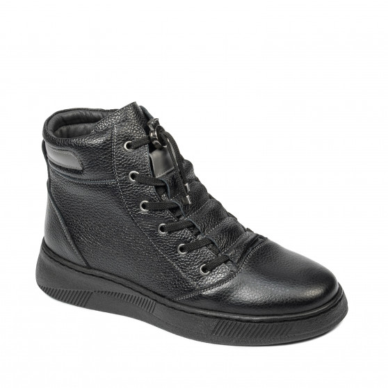 Botines adolescentes 4013 negro combinado