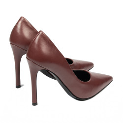 Zapatos elegantes de mujer 1302 marrón