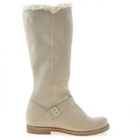 Botas de mujer 3248 biz beige