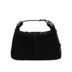 Bolso de mano para mujer 037-1g 01 ante negro