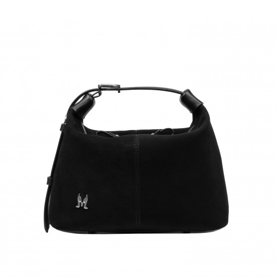 Bolso de mano para mujer 037-1g 01 ante negro