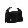Bolso de mano para mujer 037-1g 01 ante negro