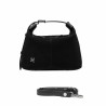 Bolso de mano para mujer 037-1g 01 ante negro