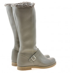 Botas de mujer 3248 biz caqui