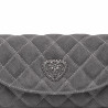 Bolso de mujer de hombro 048g 01 ante gris