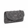 Bolso de mujer de hombro 048g 01 ante gris