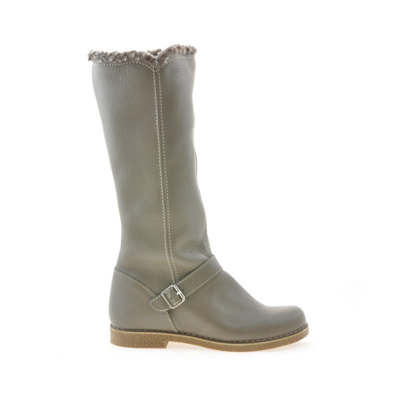 Botas de mujer 3248 biz caqui
