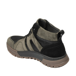 Botas hombre 4153 bufo caqui+negro