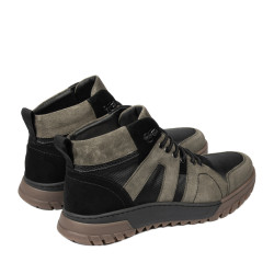 Botas hombre 4153 bufo caqui+negro