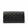 Bolso de mujer de hombro 048g 01 negro caviar