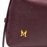 Bolso de mano de mujer 037-1g burdeos