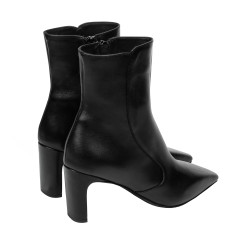 Botines de tacón mujer 1408 negro