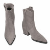 Botines con tacón mujer 1411 nobuck arena