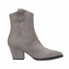Botines con tacón mujer 1411 nobuck arena