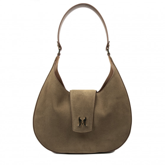 Bolso de mujer de hombro 050g ante camel