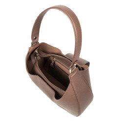 Bolso de mujer al hombro 050g biz cognac