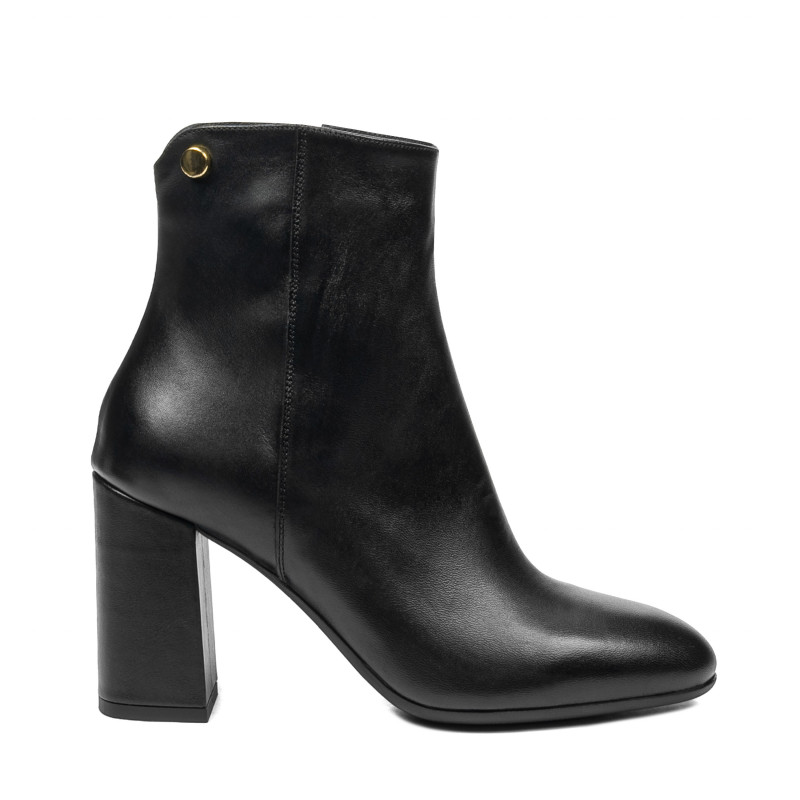 Botas con tacón mujer 1407 negro