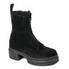 Botines de mujer 3418 negro terciopelo