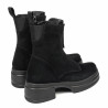 Botines de mujer 3418 negro terciopelo