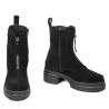 Botines de mujer 3418 negro terciopelo