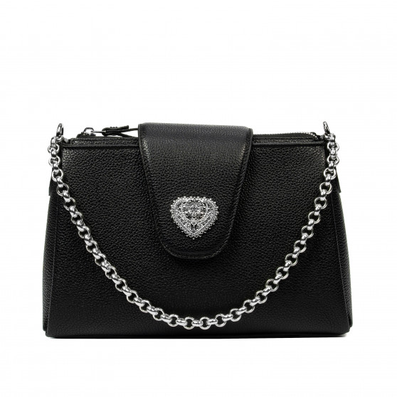 Bolso de mujer de hombro 051g 01 biz negro