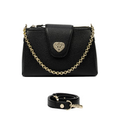 Bolso de mujer de hombro 051g biz negro