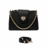 Bolso de mujer de hombro 051g biz negro