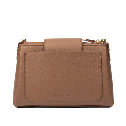 Bolso de mujer de hombro 051g biz cognac