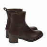 Botines de mujer 3415 chocolate