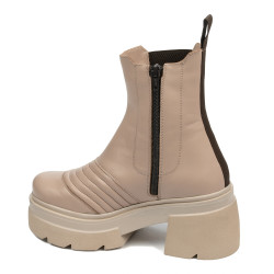 Botines de mujer 3413 beige