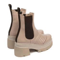 Botines de mujer 3413 beige