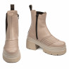Botines de mujer 3413 beige