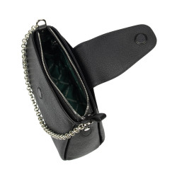 Bolso de mujer de hombro 051g 01 biz negro