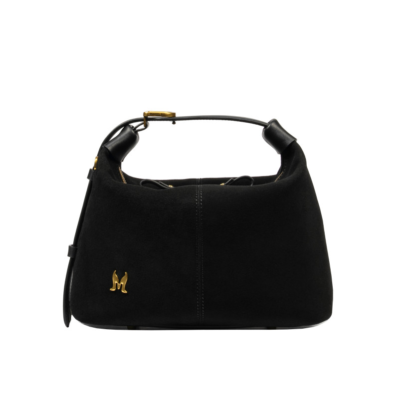 Bolso de mano para dama 037-1g ante negro