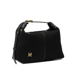 Bolso de mano para dama 037-1g ante negro